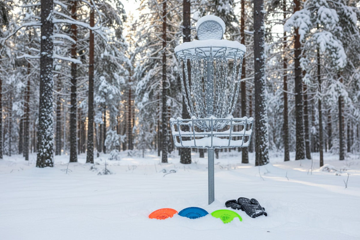 Discgolf på vintern