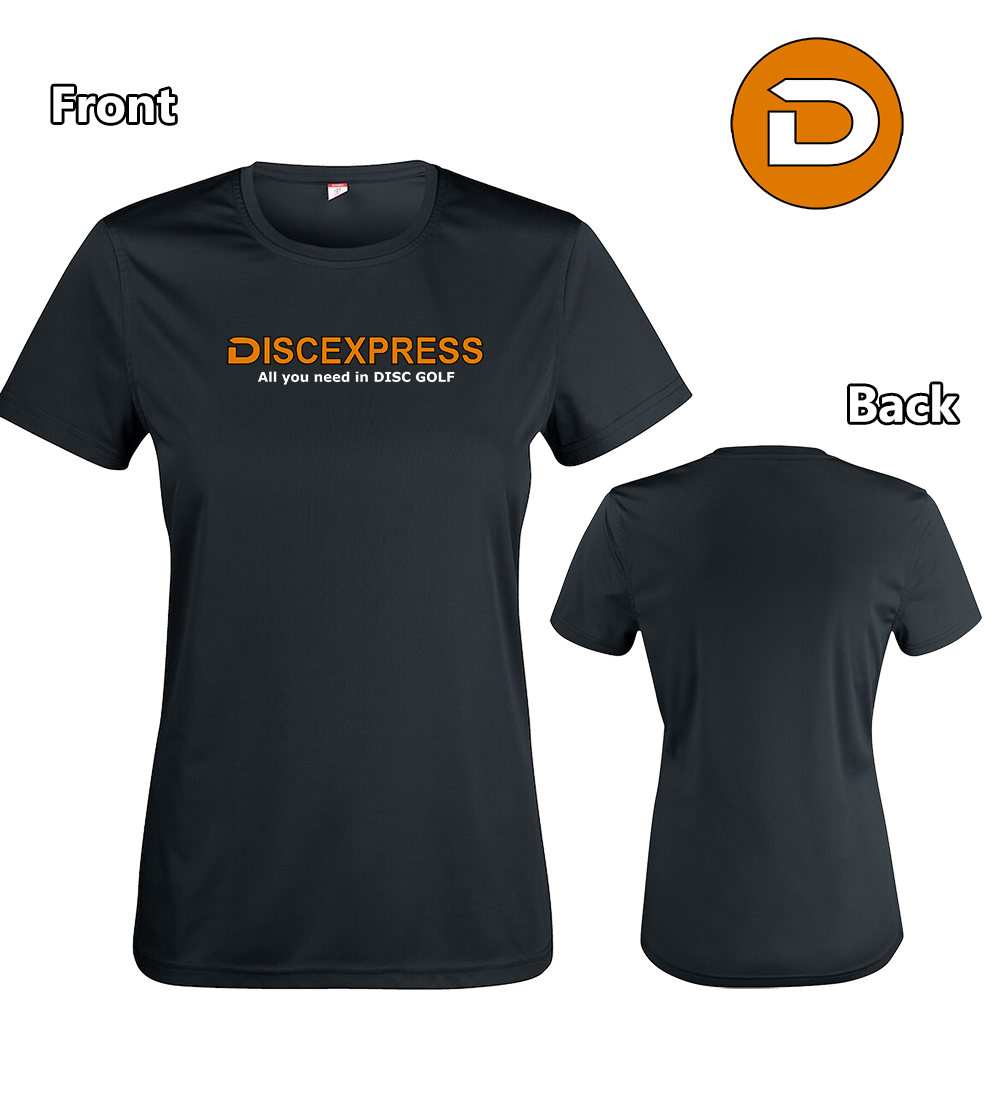 Discexpress - Alt du behøver - Funktionel T-shirt (Dame)