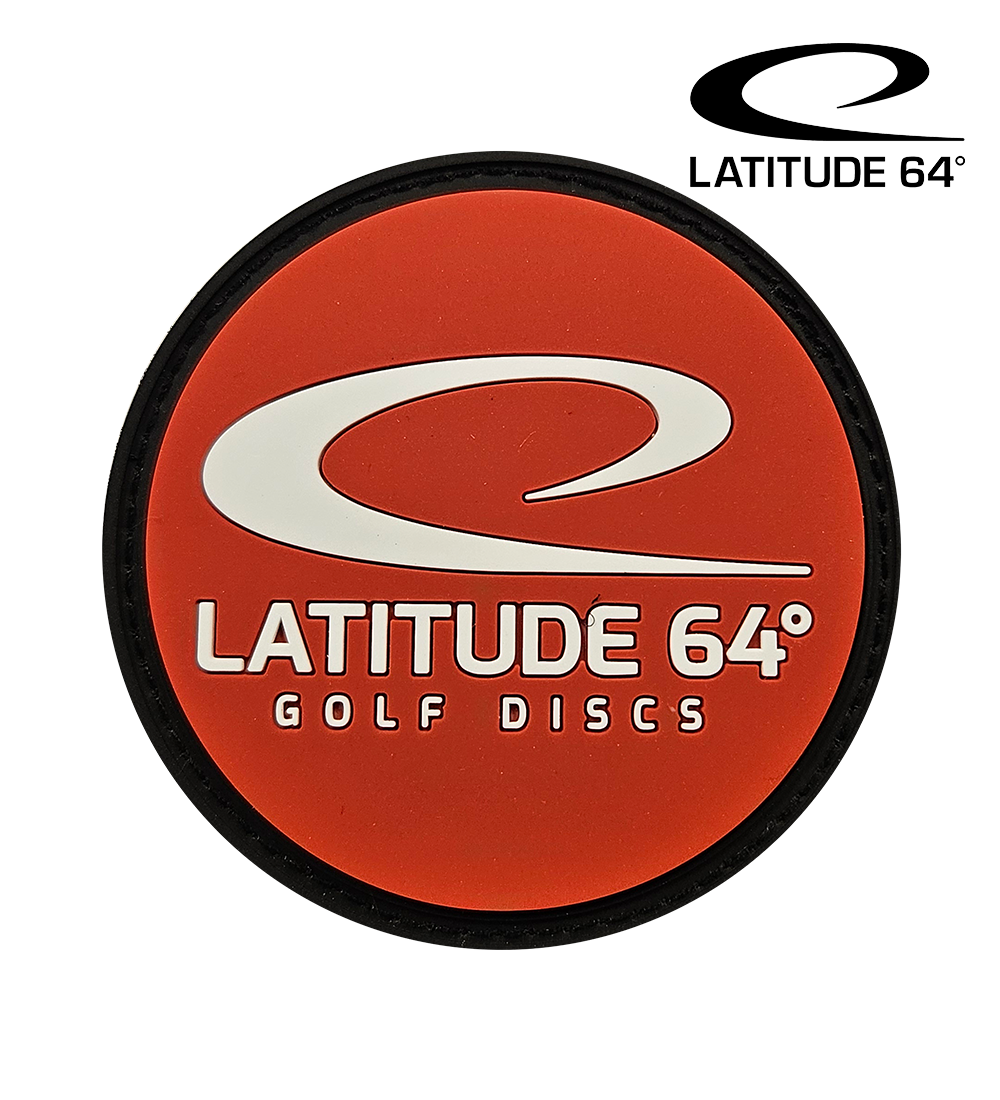 Latitude gummi velcro-mærke