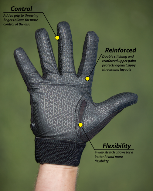Friction 3 Ultimate Frisbee Handsker Par