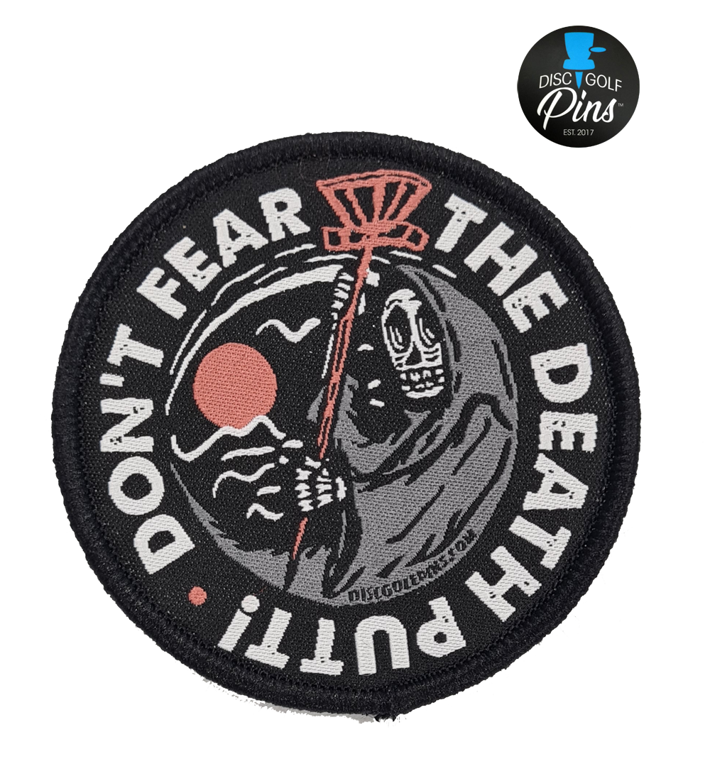 Frygt ikke døden Putt Disc Golf Patches™