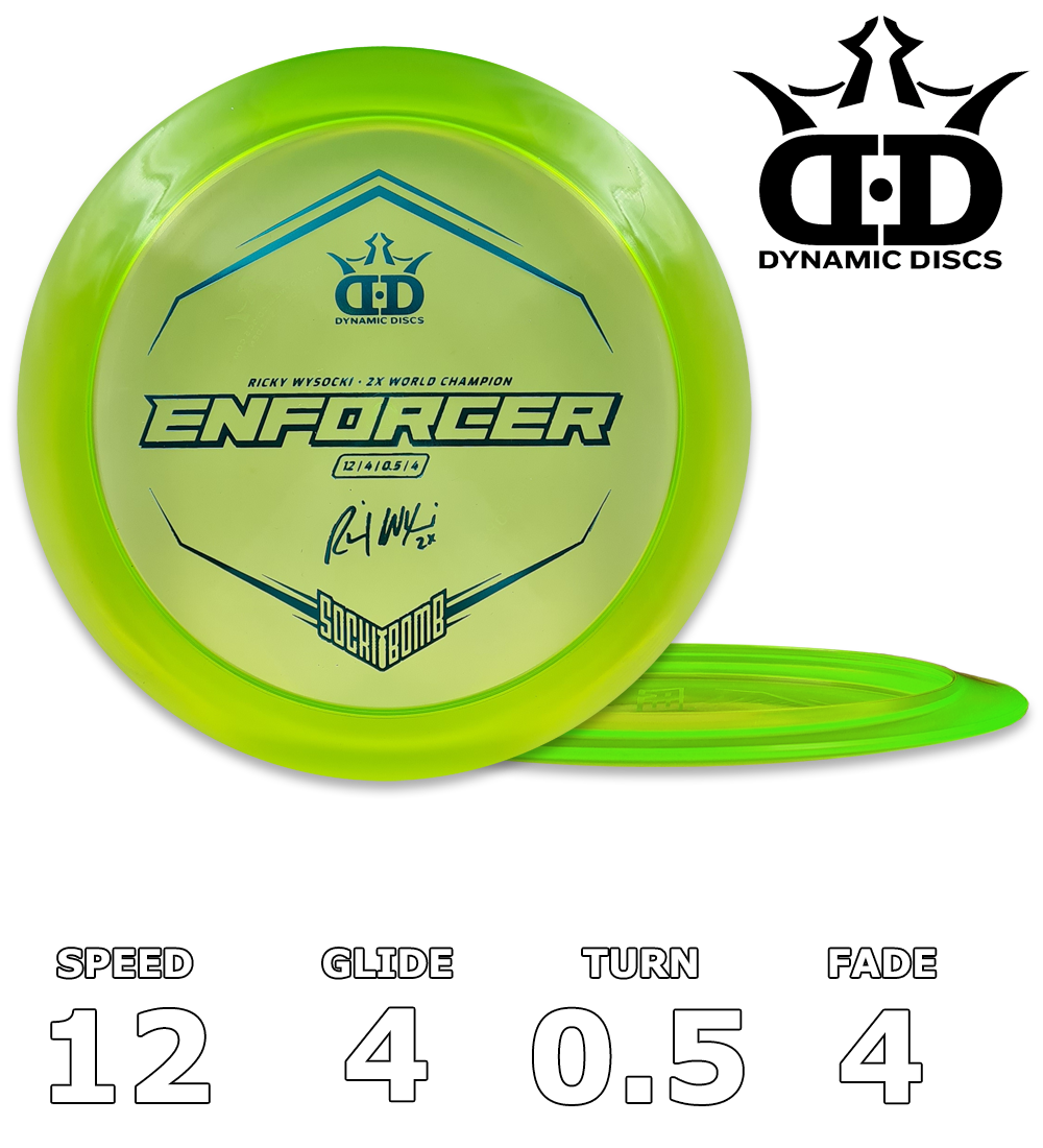Enforcer Lucid Ice - Ricky Wysocki SOCKI BOMB-stempel