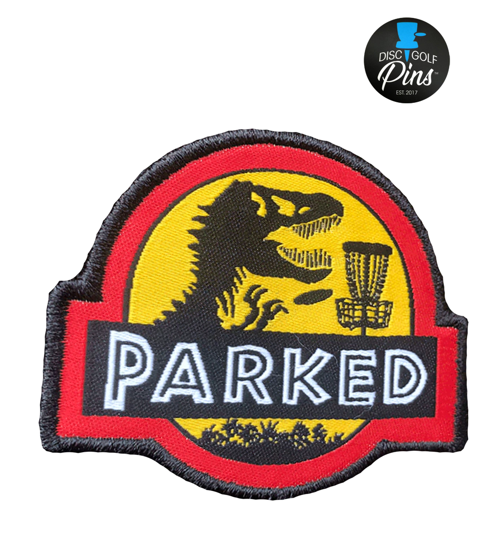Parkeret discgolf-plads