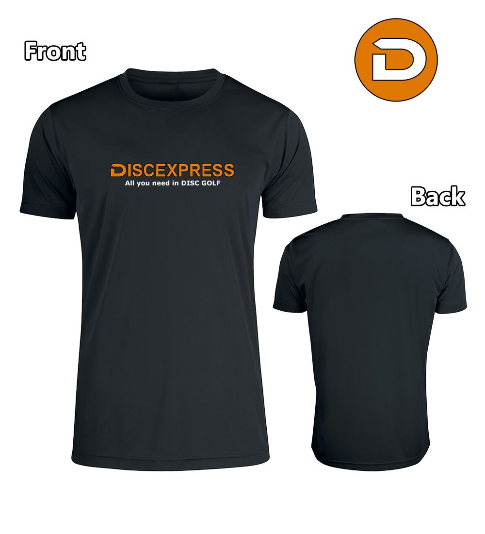 Discexpress - Alt du behøver - Funktionel T-shirt (herre)
