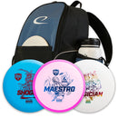 Discgolf Startset: Komplett paket med ryggsäck & 3 discar
