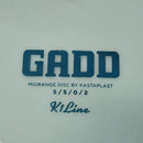 Gadd K1 - First Run