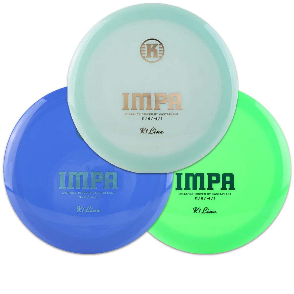 Impa K1 Combo 3-Pack (Mint, Blue, Green)
