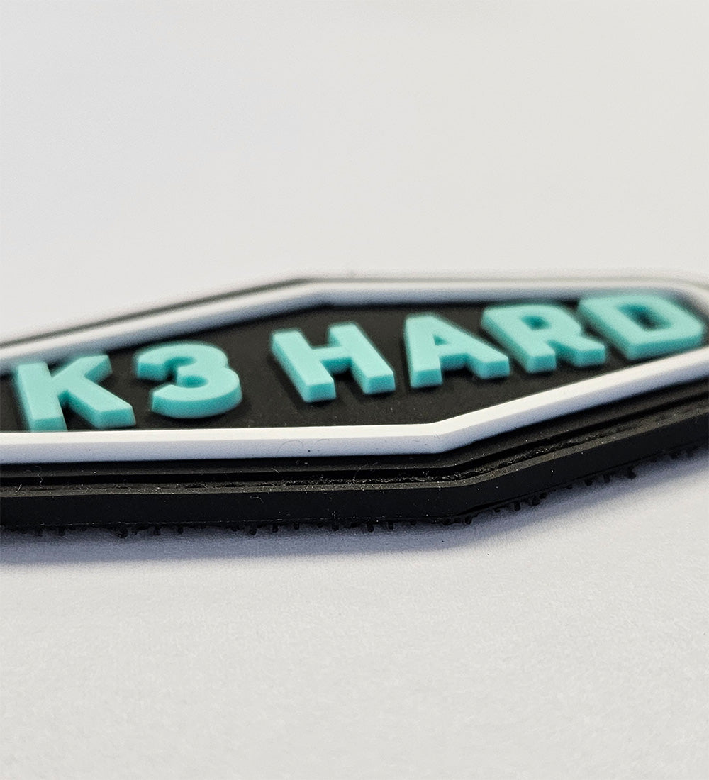 K3 Hård gummi velcro-lap