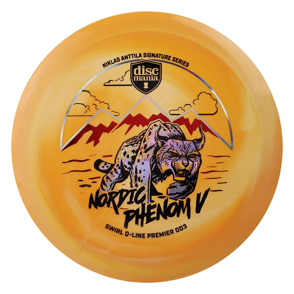 DD3 Q-Line Swirl (Premier) - Niklas Anttila Signature Series - Nordic Phenom 5