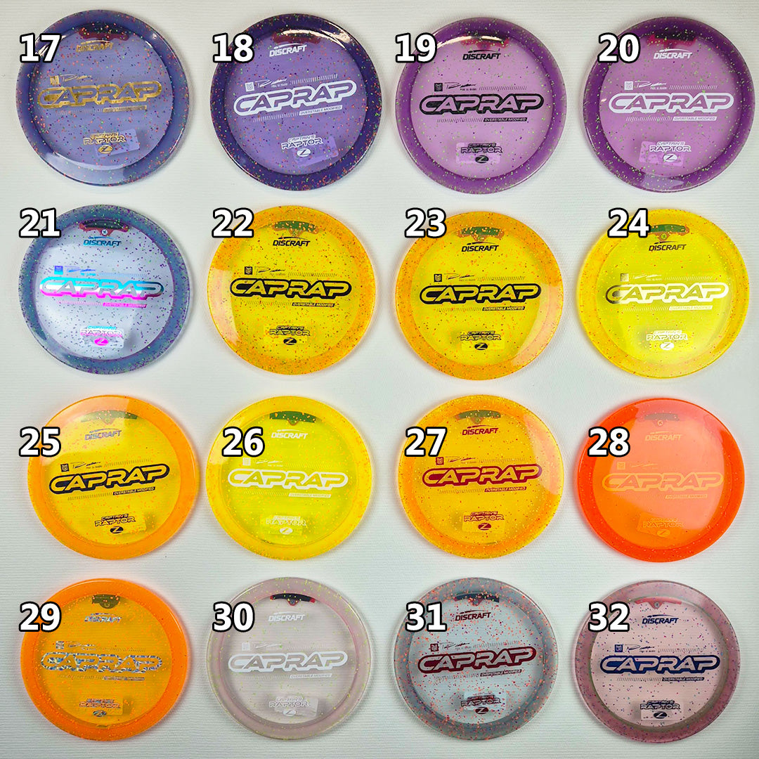 Captains Raptor Z Confetti - Caprap - Paul Ulibarri - 2026