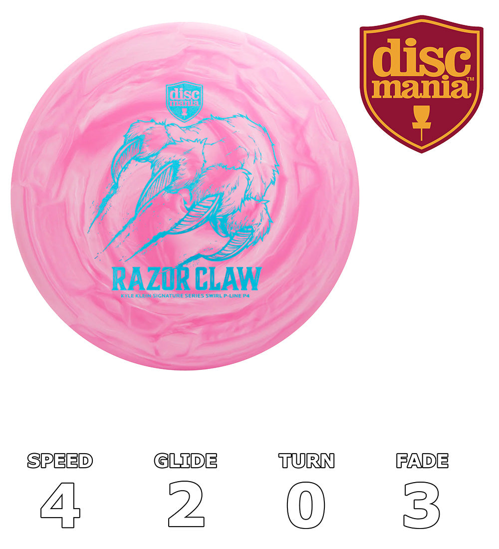 P4 P-Line Flex 2 Swirl - Razor Claw - Kyle Klein - Signature Series