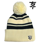 Finger Pompom Beanie