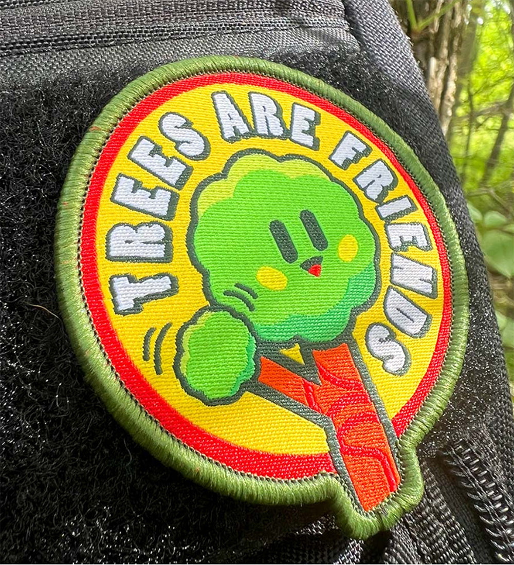 Træer er venner discgolf patches 
