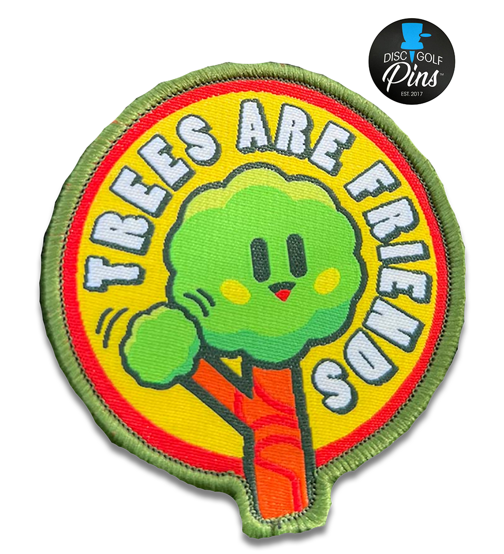 Træer er venner discgolf patches 