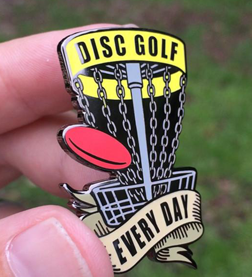 Discgolf Hverdags Pin