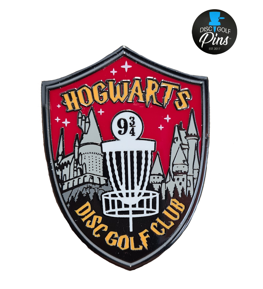 Hogwarts Disc Golf Kølle Pin