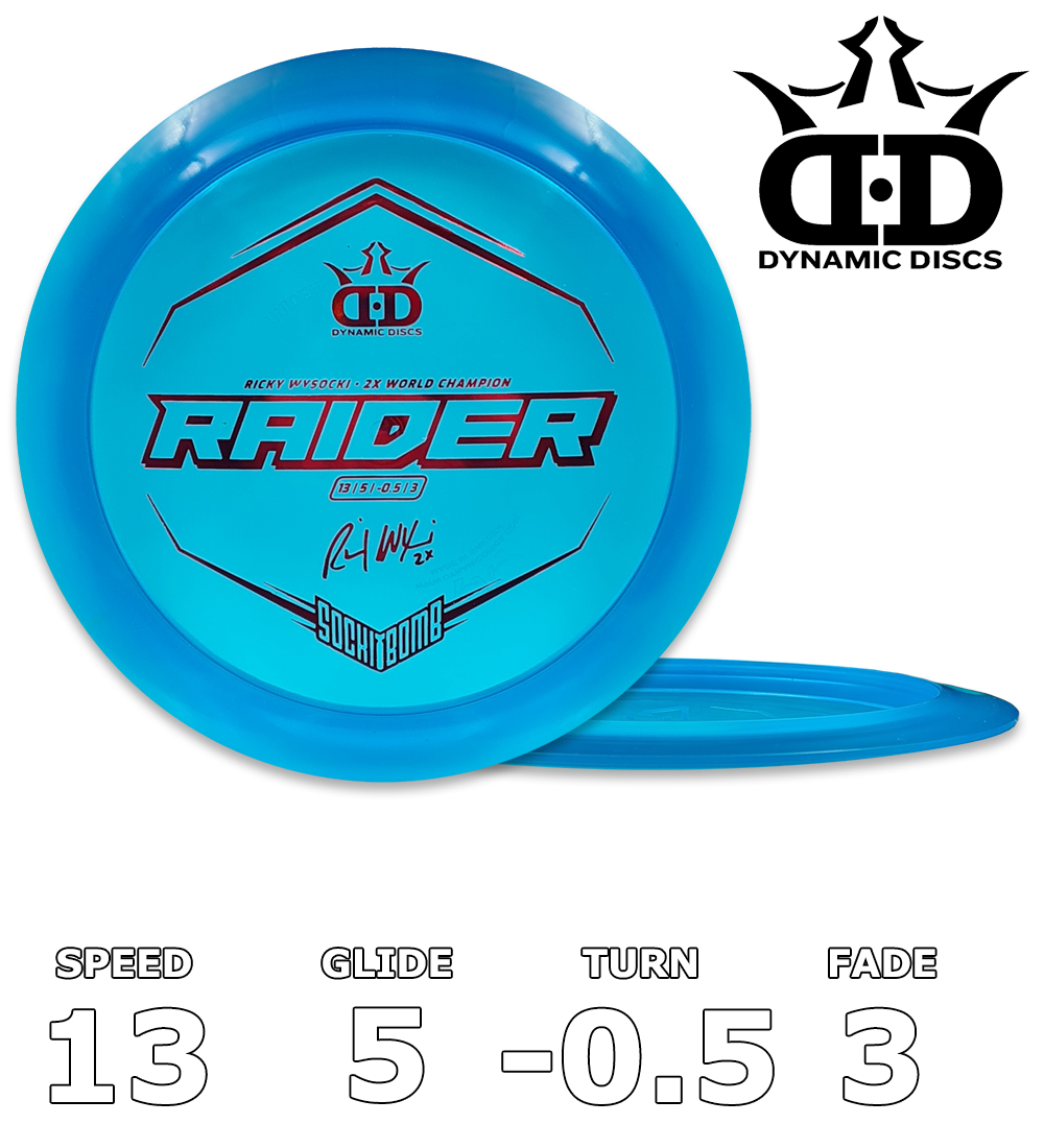 Raider Lucid Ice - Ricky Wysocki SOCKIBOMB-stempel