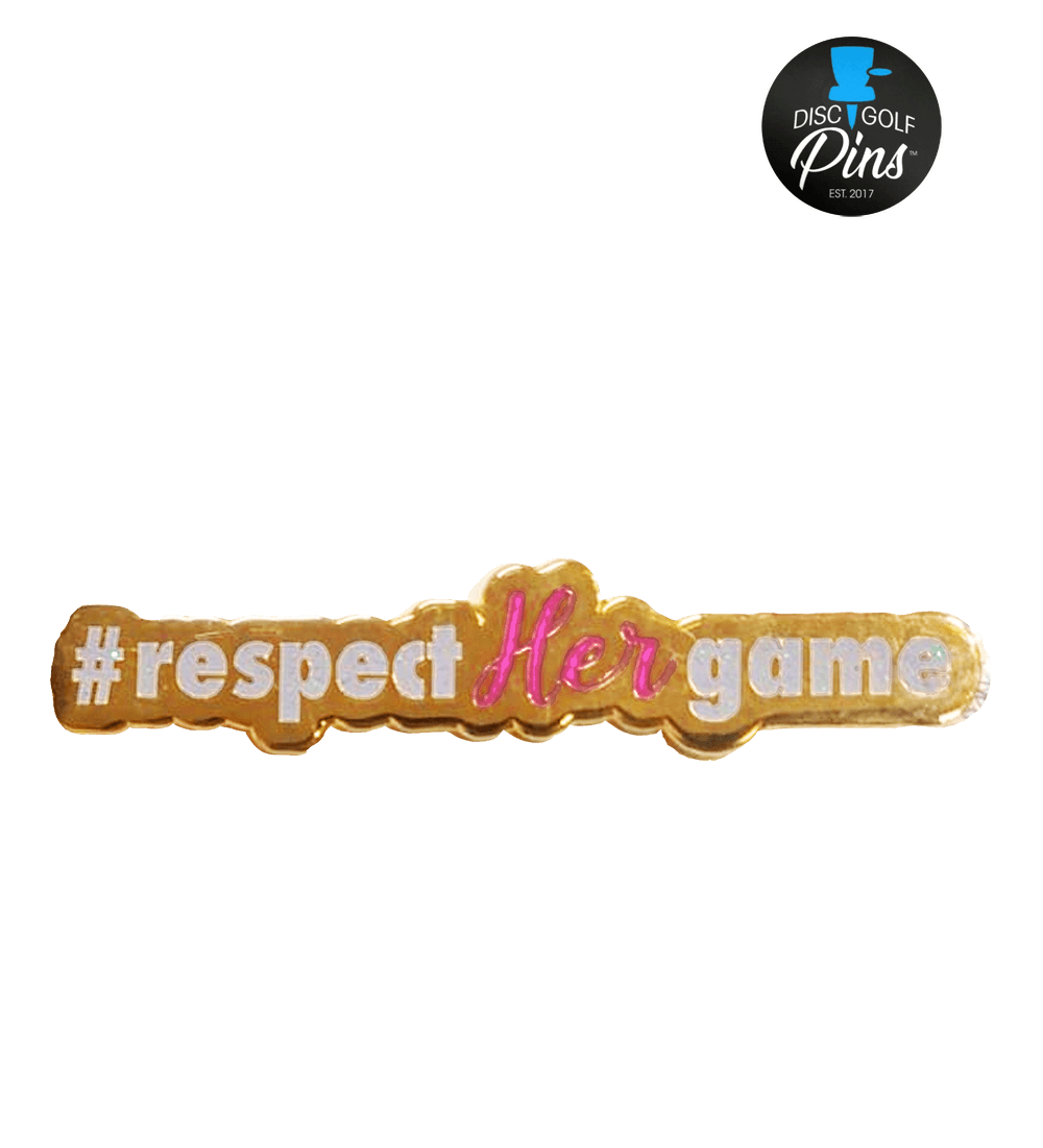 Respekter hende spil Pin